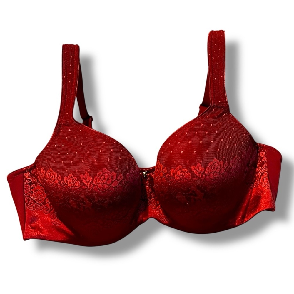 Soma Bra size 38D underwire padded Cups Lacey